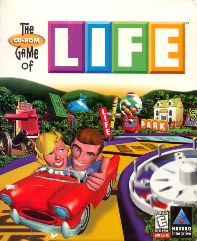 The Game of Life box art for Playstation